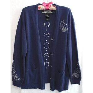 A Court Of Thorns And Roses Night Court Star Cardigan, Size Medium
